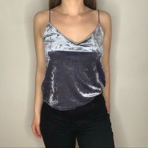 H&M Velvet Cami